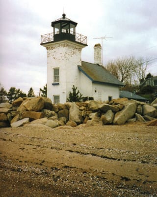 Bristol Ferry Lighthouse by null