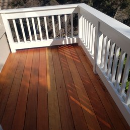 Our new deck, from above!