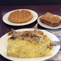 Sophias Kitchen - Omelet and waffle