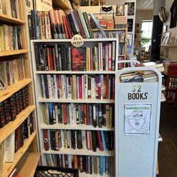 $2 book cart
