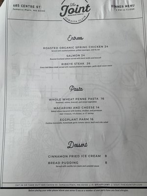 Menu photo 6 The Joint Boston, MA