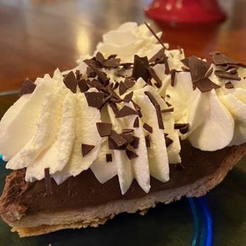 Chubby's - Tasty  Chocolate cream pie. - American Near Me - Dallas, Texas