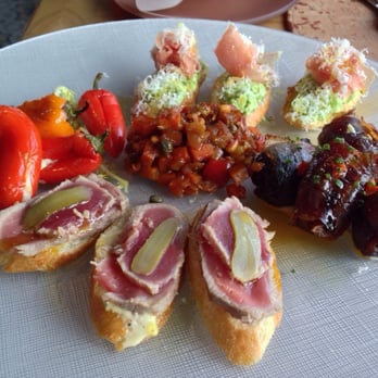 GIADA - The medium Giada Favorites antipasti plate $$37 a great tasting sampler! - Italian Near Me - Las Vegas, Nevada