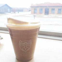 Amazing coffee, great space and definitely COVID friendly!