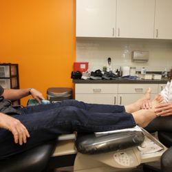 Orange County Foot & Ankle Group - Huntington Beach - Review and foot inspection with the Doctor. Diabetic Shoes at OCFA in Orange County. https://HBfeet.com