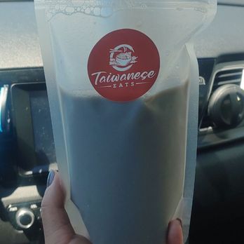 Taiwanese Eats - The add on black bean soy milk - Taiwanese Near Me - Redwood City, California