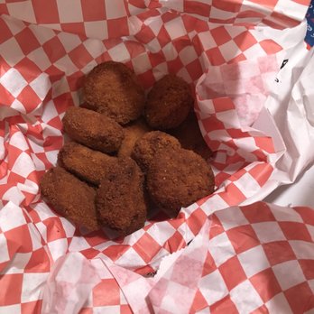 Sharks Seafood - Mini crab cakes; tasty but not much crab but again it's fast food - Seafood Near Me - Louisville, Kentucky Sharks Seafood - Mini crab cakes; tasty but not much crab but again it's fast food - Seafood Near Me - Louisville, Kentucky