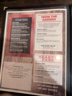 Menu photo 1 Mugsy's Grubhouse Yale, OK Menu photo 1 Mugsy's Grubhouse Yale, OK