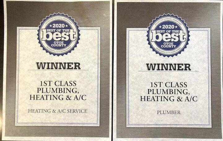 Slide of 1st Class Plumbing, Heating & A/C