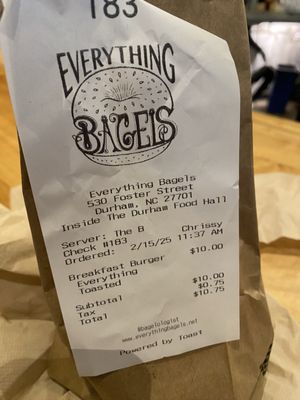 Everything Bagels by null