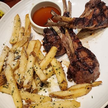 Carrabba's Italian Grill - Lamb chops & truffle fries - Italian Near Me - Webster, Texas