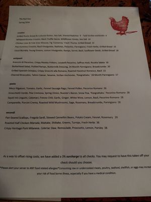 Menu photo 1 The Red Hen Washington, DC, DC