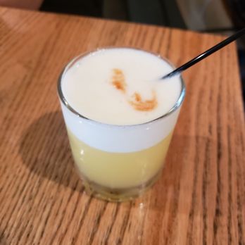 Ceviche Palace - Passion fruit pisco sour - Peruvian Near Me - Bridgeport, Connecticut