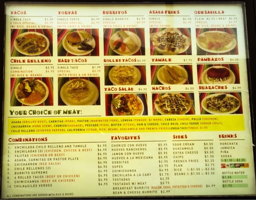 Menu photo 7 Tacos La Mexicana Las Vegas, NV Menu photo 7 Tacos La Mexicana Las Vegas, NV