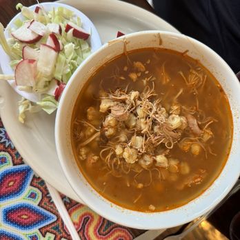 Mario's De La Mesa Restaurant - Chicken pozole - Mexican Near Me - La Mesa, California