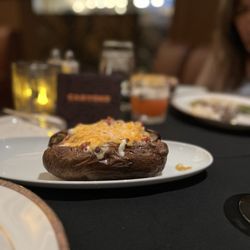 Canyons Steak House at Soboba - Baked potato