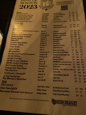 Menu photo 1 The Publick House Brookline, MA