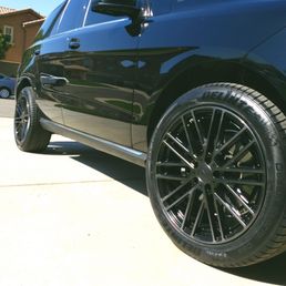 New set of tires and wheels! New set of tires and wheels!