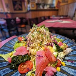 Takaya Yakitori Izakaya - Sashimi, avocado salad