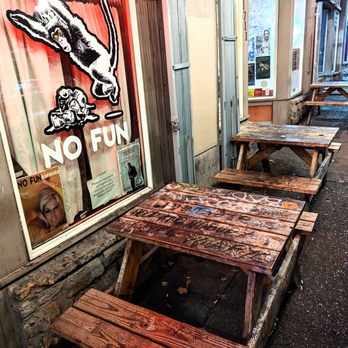 No Fun Bar - Outside - Seating - Bars Near Me - Portland, Oregon No Fun Bar - Outside - Seating - Bars Near Me - Portland, Oregon