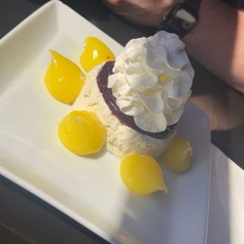 Spinellas - Lemon blueberry panna cotta to DIE for. - American Near Me - Gresham, Oregon