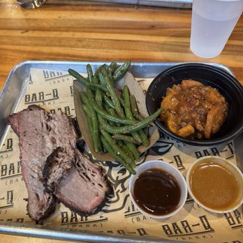 Bar-Q - Brisket, Green Beans, Candied Yams - Southern Near Me - Richmond, Virginia Bar-Q - Brisket, Green Beans, Candied Yams - Southern Near Me - Richmond, Virginia