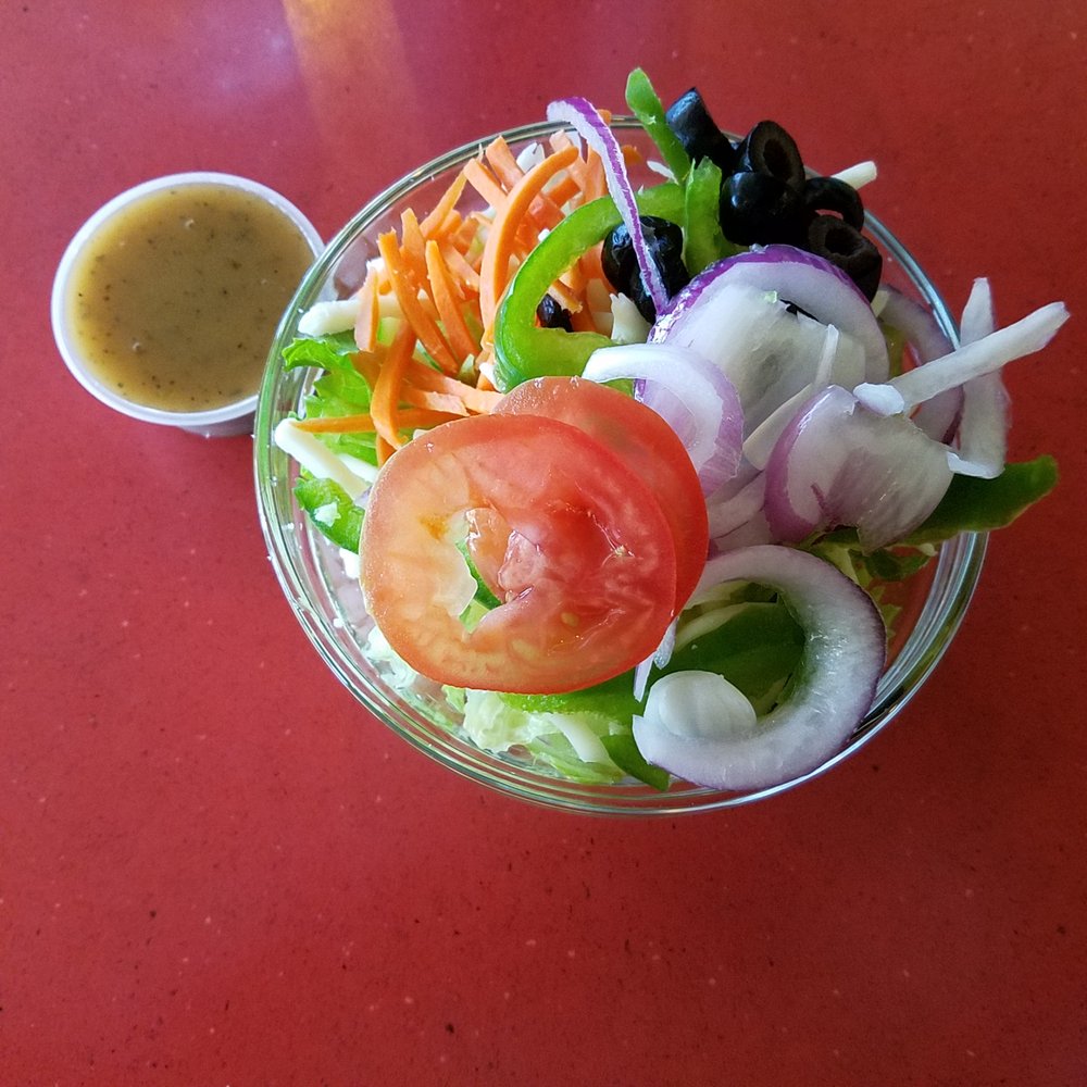 Bucceto's Pizza Pasta - side salad - Italian Near Me - Bloomington, Indiana