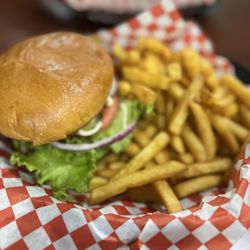 Duke's Sweet's and Treat's - Single cheese burger