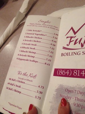 Menu photo 5 Fuji Express Japanese Restaurant Boiling Springs, SC Menu photo 5 Fuji Express Japanese Restaurant Boiling Springs, SC