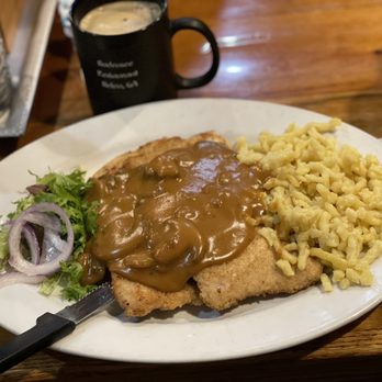 Bodensee Restaurant - Jagerschnitzel - German Near Me - Helen, Georgia