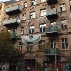 Rigaer Straße - Besetzte Häuser