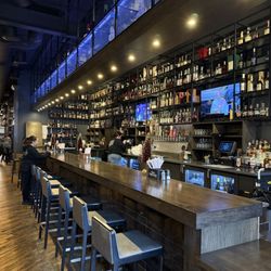 Doc Crow's Southern Smokehouse and Raw Bar - Beautiful Bar area