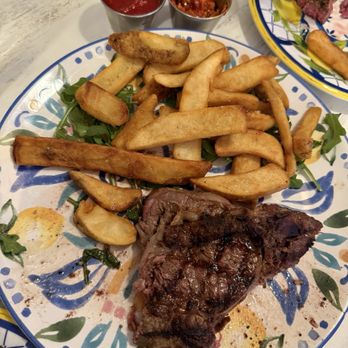 Locanda Amalfi - Dinner steak special the fries were good, the steak we ask medium rare but it was a little to undercooked - Italian Near Me - Pleasanton, California Locanda Amalfi - Dinner steak special the fries were good, the steak we ask medium rare but it was a little to undercooked - Italian Near Me - Pleasanton, California