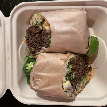 Chops - The Bulgorrito! Such an amazing fusion burrito! Highly recommended! - Asian Fusion Near Me - Lynnwood, Washington Chops - The Bulgorrito! Such an amazing fusion burrito! Highly recommended! - Asian Fusion Near Me - Lynnwood, Washington