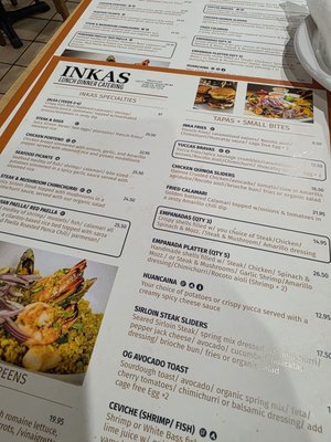 Menu photo 1 Inkas Irvine, CA Menu photo 1 Inkas Irvine, CA