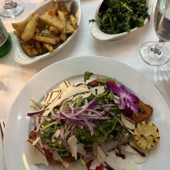 Ocean Prime Tavern - Chicken Milanese, sides of truffle fries and broccoli rabe - Steakhouses Near Me - Cranford, New Jersey