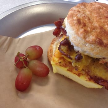 Aioli - Biscuit, egg, bacon, and cheese. BOMB!!! - Cafes Near Me - West Palm Beach, Florida Aioli - Biscuit, egg, bacon, and cheese. BOMB!!! - Cafes Near Me - West Palm Beach, Florida