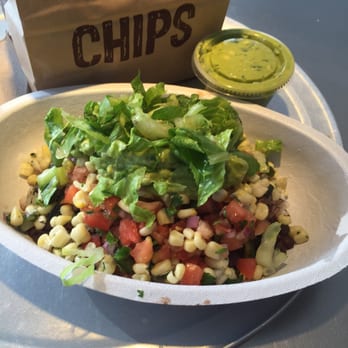Chipotle Mexican Grill - Small portion doesn't cover the whole bowl. - Mexican Near Me - Pittsburgh, Pennsylvania