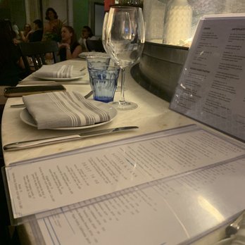 Porto - Tables setting (bar) - Seafood Near Me - Boston, Massachusetts
