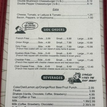 Stanley's Restaurant - Menú - Seafood Near Me - Central Falls, Rhode Island