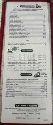 Menu photo 1 Stanley's Restaurant Central Falls, RI