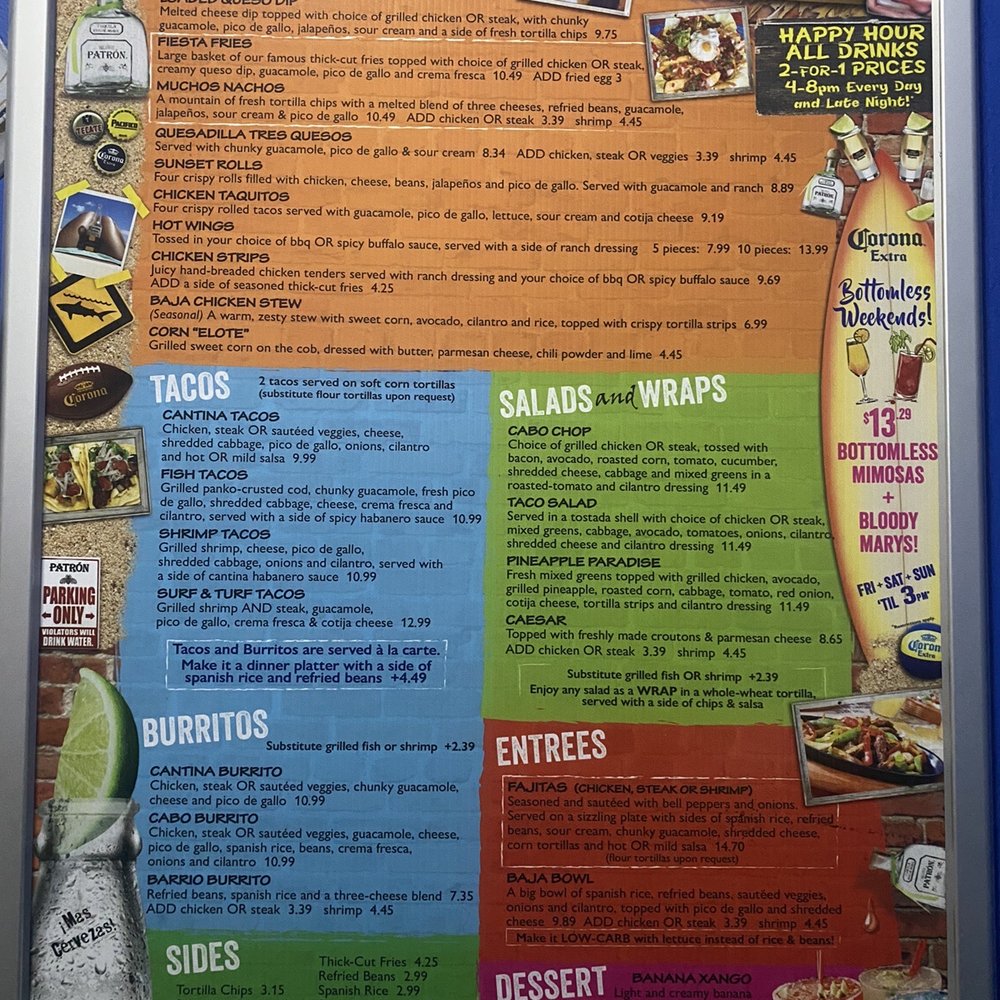 Cabo Cantina - Menu - Mexican Near Me - Venice, California Cabo Cantina - Menu - Mexican Near Me - Venice, California