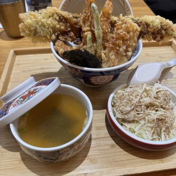 Tendon Kohaku - Anago - Japanese Near Me - Vancouver, British Columbia