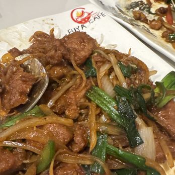 Fuya Cafe - Mongolian Beef!! - Asian Fusion Near Me - Missouri City, Texas Fuya Cafe - Mongolian Beef!! - Asian Fusion Near Me - Missouri City, Texas