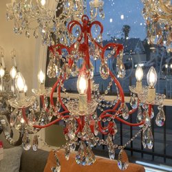 George's Lighting Plus - Beautiful custom color chandelier