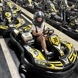 Speedway Indoor Karting - My 8, 10, 12 and 14 enjoyed along with Daddy!