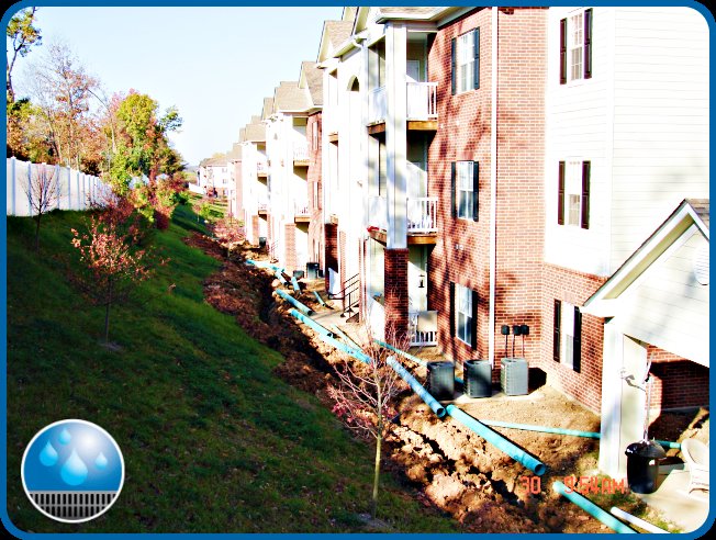 Slide of Drainage Team