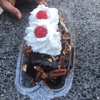 Johnson's Real Ice Cream - Brownie with butter pecan ice cream and pecans ! - Ice Cream & Frozen Yogurt Near Me - Bexley, Ohio Johnson's Real Ice Cream - Brownie with butter pecan ice cream and pecans ! - Ice Cream & Frozen Yogurt Near Me - Bexley, Ohio