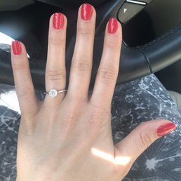 Gel manicure by Hanna! Perfectly done!