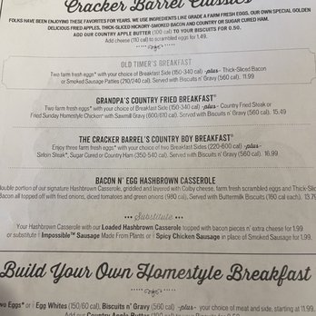 Cracker Barrel Old Country Store - Menu - Southern Near Me - Bakersfield, California Cracker Barrel Old Country Store - Menu - Southern Near Me - Bakersfield, California